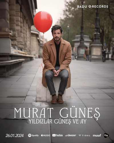 دانلود آهنگ ترکی جدید Murat Güneş مورات گونش به نام Yıldızlar Güneş ve Ay یلدیزلار گونش و آی 